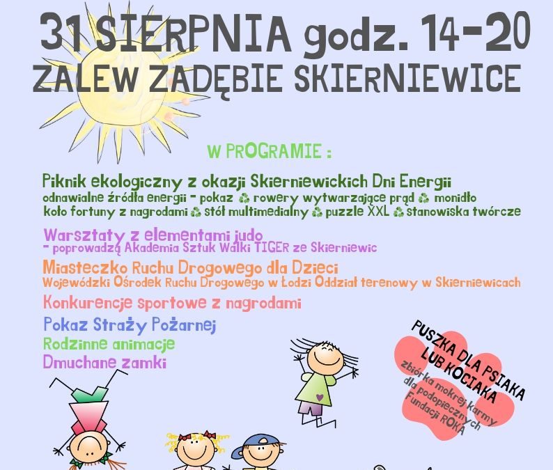 PIKNIK RODZINNY NA ZAKOŃCZENIE WAKACJI 31.08.2019