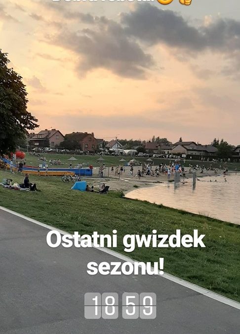 ZAKOŃCZENIE SEZONU KĄPIELISKOWEGO NAD ZALEWEM ZADĘBIE