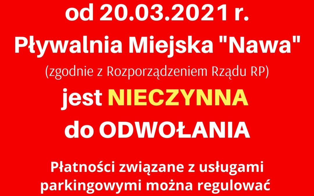 PŁYWALNIA NIECZYNNA