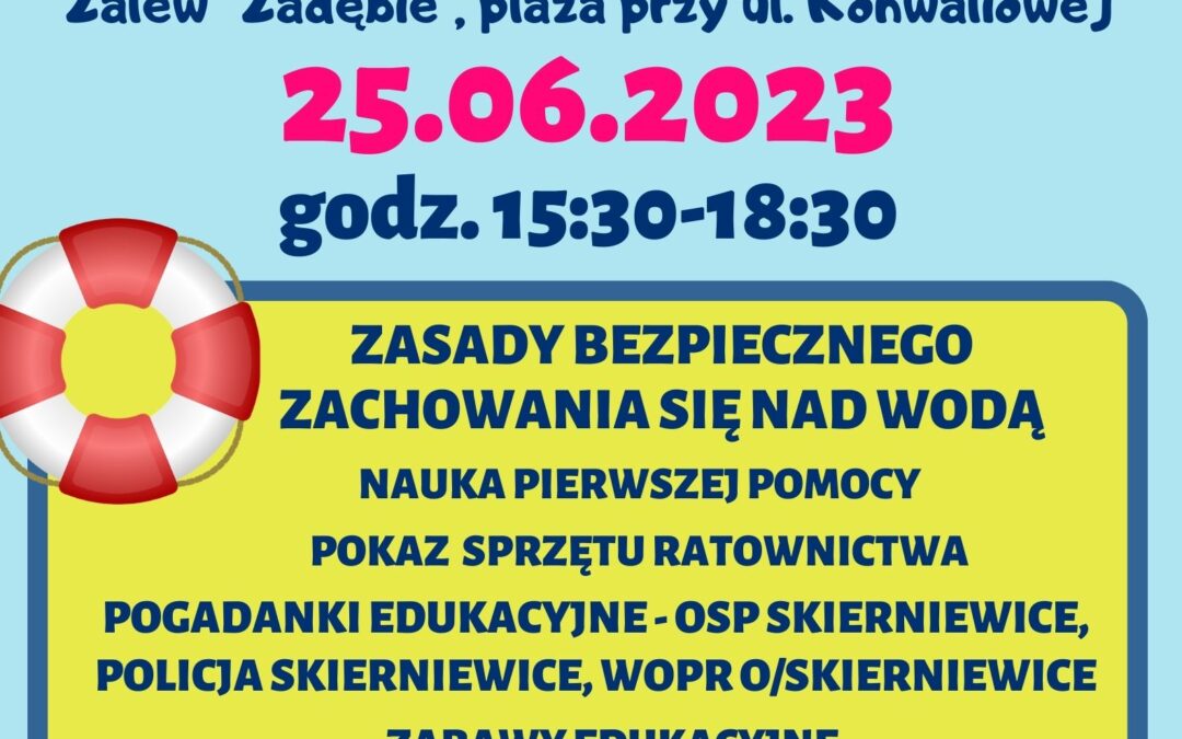 Inauguracja sezonu wakacyjnego nad Zalewem Zadębie!