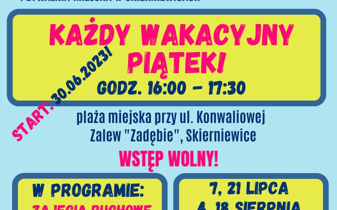 Animacje NAWAKacje! – Pokazy i nauka tańca na plaży!