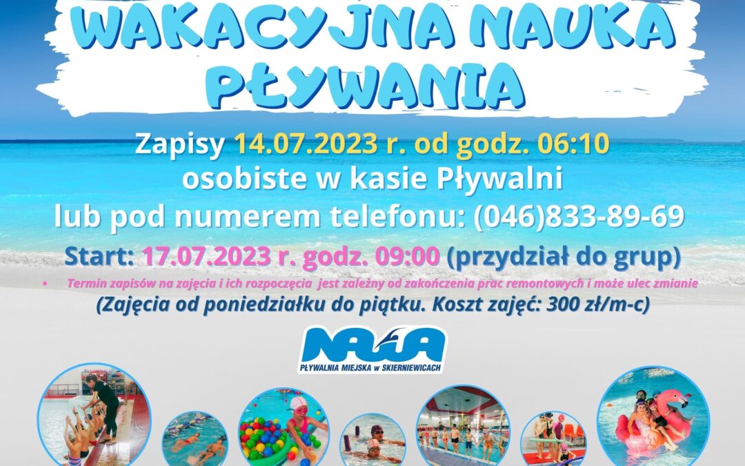 WAKACYJNA NAUKA PŁYWANIA